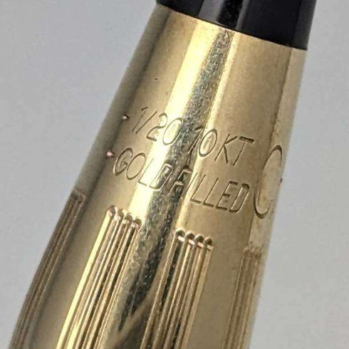 ヴィンテージ クロス(CROSS) 金張りボールペン・ペンシルセット ケース入