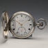 1943 British Bravingtons Renown pocket watch pure silver half hunter refurbished working well