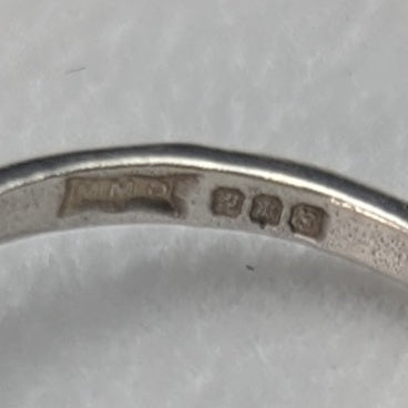 英國復古珠寶紫水晶純銀戒指(12-13號)戒指