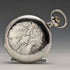 Around 1915 Antique Zenith pocket watch Engraved silver side Hunter Works well
