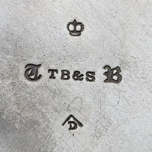 1853年 英国アンティーク シルバープレート製 コーヒーポット Thomas Bradbury & Sons