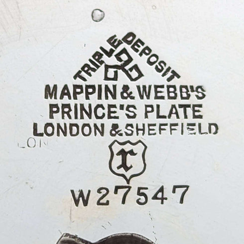 1922年頃 英国ヴィンテージ シルバープレート製 ケーキスタンド Mappin and Webb