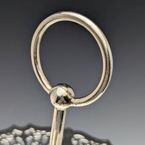 1922年頃 英国ヴィンテージ シルバープレート製 ケーキスタンド Mappin and Webb