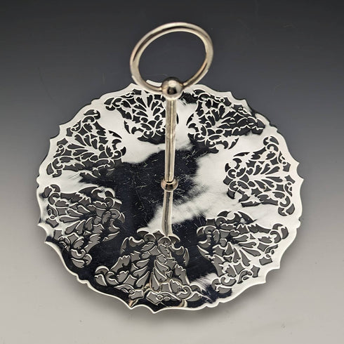 1922年頃 英国ヴィンテージ シルバープレート製 ケーキスタンド Mappin and Webb