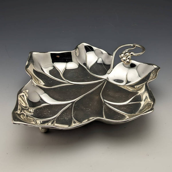 德國復古鍍銀葉盤 WMF