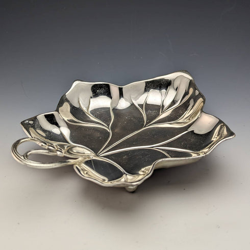 德國復古鍍銀葉盤 WMF