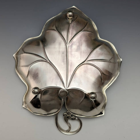 德國復古鍍銀葉盤 WMF