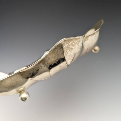 德國復古鍍銀葉盤 WMF