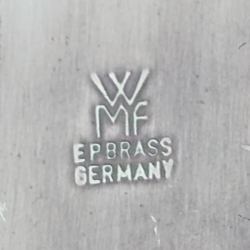 德國復古鍍銀葉盤 WMF