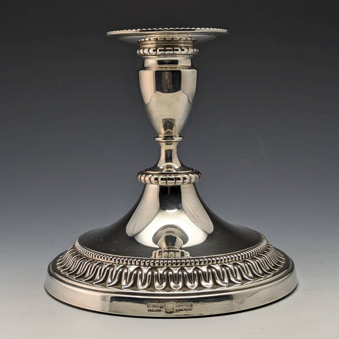 英国ヴィンテージ シルバープレート製 キャンドルスタンド 燭台 Viners