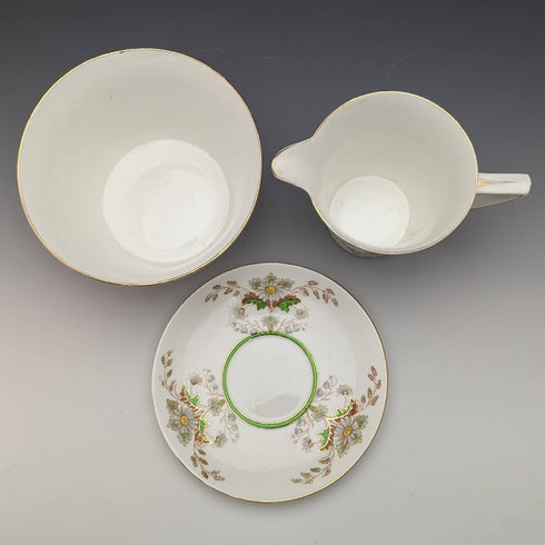 Around 1890 England Samuel Radford sugar bowl cream jug set