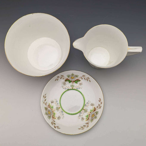 Around 1890 England Samuel Radford sugar bowl cream jug set
