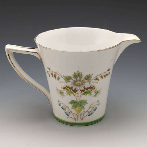 Around 1890 England Samuel Radford sugar bowl cream jug set