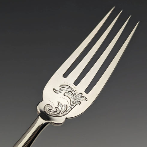 1897 British Antique White Pearl Shell Handle Pure Silver Blade Cutlery 6 Pairs Boxed J Barraclough