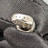 Around 1920 British Antique Sterling Silver Albert Chain 46g Greenstone Rotating Fob