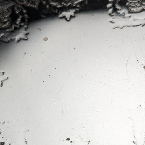 英國古董鍍銀薩爾瓦直徑 30 厘米 Kerr and Phillips