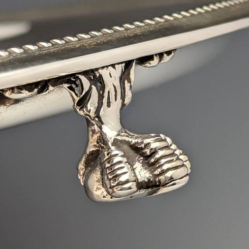 英國古董鍍銀薩爾瓦直徑 30 厘米 Kerr and Phillips