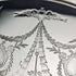 1891 British Antique Silver Plated Tray Diameter 30cm Walker and Hall