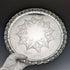 1891 British Antique Silver Plated Tray Diameter 30cm Walker and Hall
