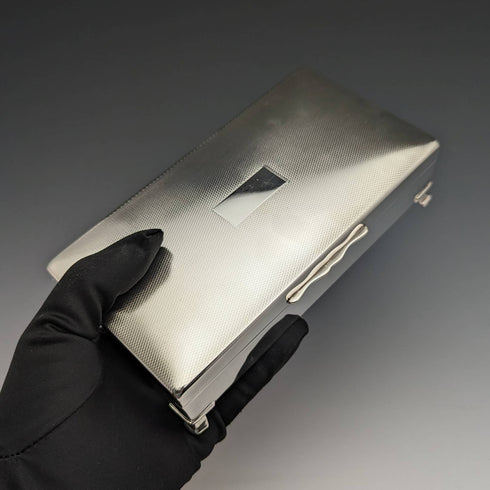 British Vintage Silver Plated Box Harman Brothers