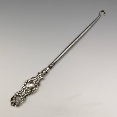1912년 영국 앤틱 순은 핸들 버튼 훅