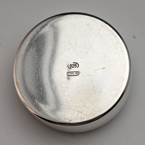 イタリアン ヴィンテージ 純銀製 ピルケース ゴルファーデザイン