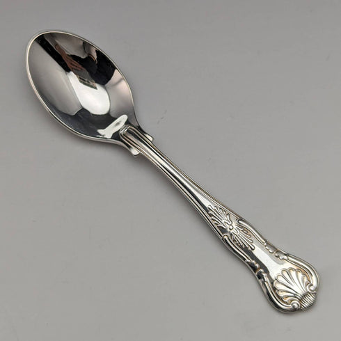 Set of 10 British Vintage Silver Plated Coffee Spoons
