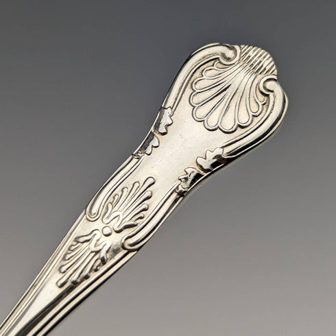 Set of 10 British Vintage Silver Plated Coffee Spoons