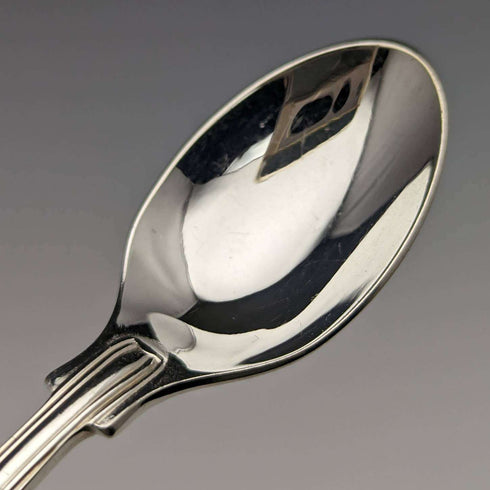 Set of 10 British Vintage Silver Plated Coffee Spoons