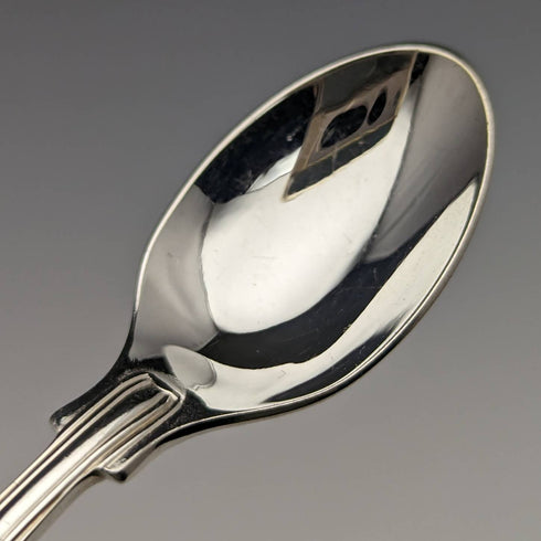 Set of 10 British Vintage Silver Plated Coffee Spoons