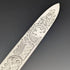 1897 British Antique Sterling Silver Blade White Pearl Shell Handle Cutlery 3 Pair Set J Barraclough