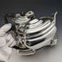 1910s British Antique Silver Plated Teapot Set of 4 Manoah Rhodes