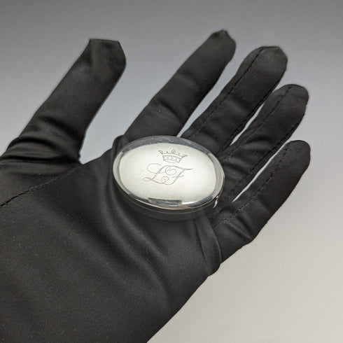 イタリアン ヴィンテージ コンチネンタルシルバー製 ピルケース