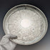 British Vintage Silver Plated Gallery Tray Diameter 26cm Boxed Deadstock