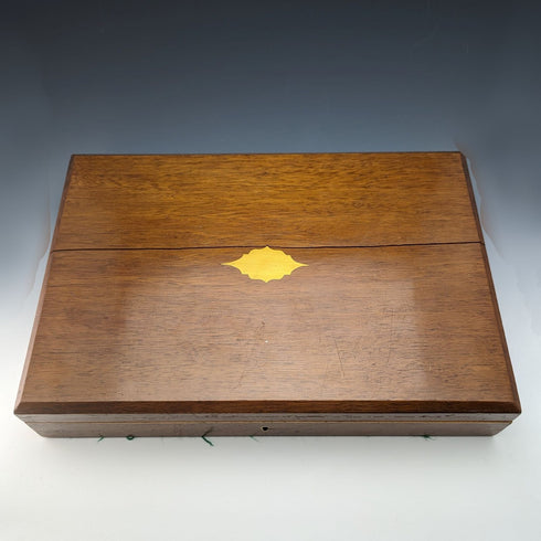 【ご予約済】1836年 英国アンティーク 純銀製ハンドル フィッシュカトラリー 12ペアセット 箱入り