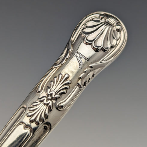 【ご予約済】1836年 英国アンティーク 純銀製ハンドル フィッシュカトラリー 12ペアセット 箱入り