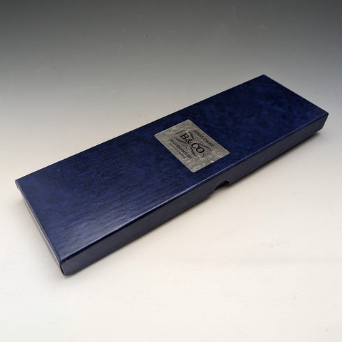 1987 British Vintage Sterling Silver Handle Cake Slicer Boxed Broadway