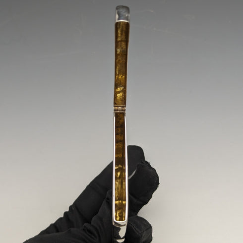 1904年 英国アンティーク 純銀製カードケース 57g BOX入 GEORGE UNITE