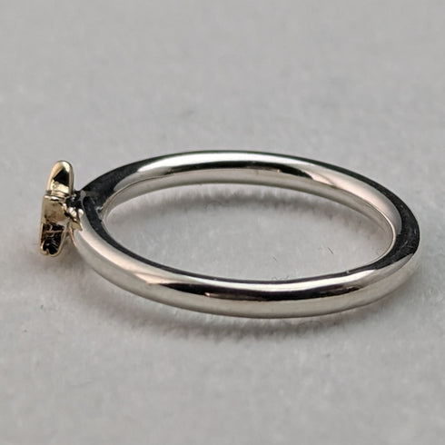 英國復古珠寶 9ct 金星純銀戒指