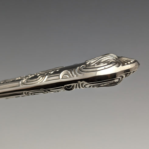 1987 British Vintage Sterling Silver Handle Cake Slicer Boxed Broadway