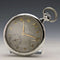 Early 20th century Antique MOVADO pocket watch Carriage carved silver side case Works well