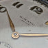Early 20th century Antique MOVADO pocket watch Carriage carved silver side case Works well