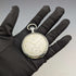 Early 20th century Antique MOVADO pocket watch Carriage carved silver side case Works well
