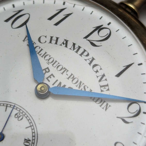 Around 1900 Swiss antique Mumei pocket watch works well with chain