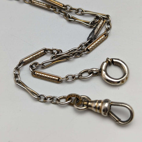 Around 1900 Swiss antique Mumei pocket watch works well with chain