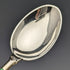 1938 British vintage enamel decorated sterling silver teaspoon set of 6 in a case MAPPIN and WEBB