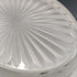 1930s British Vintage Pure Silver & Glass Inner Butter Dish in Case