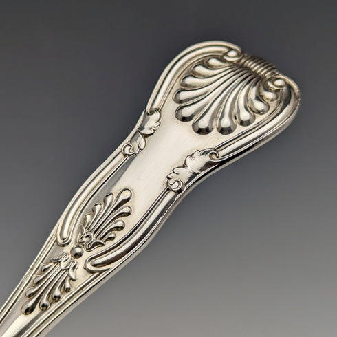 19世紀後半 英国アンティーク シルバープレート製 フィッシュサーバーセット BOX入 Levesley Brothers