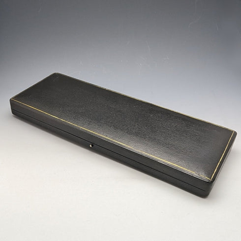 1910年頃 英国アンティーク シルバープレート製 フィッシュサーバーセット BOX入 Levesley Brothers