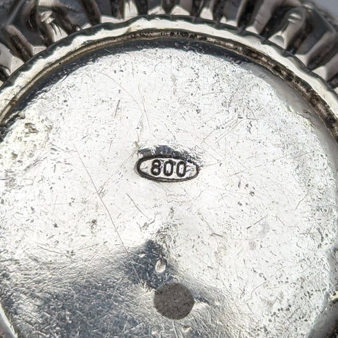 ヴィンテージ コンチネンタルシルバー製 ミニチュア ティーポット 116g